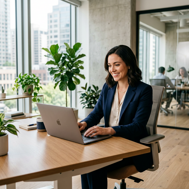 Professional at work